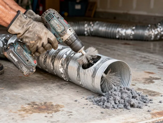 Professional duct cleaning by Wilmington Dryer Vent Cleaning in Wilmington