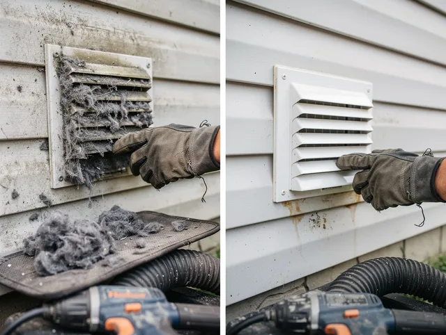 Residential dryer vent cleaning by Wilmington Dryer Vent Cleaning in Wilmington